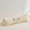 Buckwheat Husk Neck Support Pillow - Washable Knitted Cotton, Triangle Design, All Buckwheat Husk Core, Cervical Spine Support.