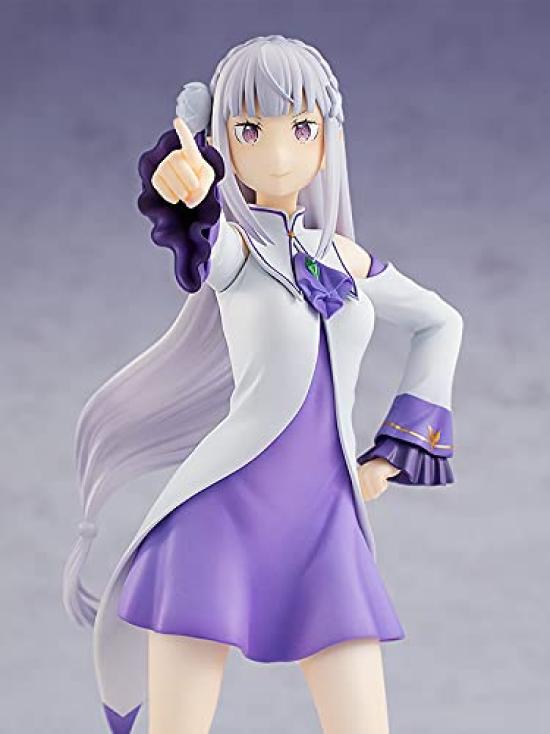 КДколле Ре:Zero - Starting Life in Another World KADOKAWA Collection LIGHT Emilia. Фигурка из ПВХ и АБС-пластика, окрашенная и без масштаба.