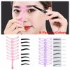 New Beauty Makeup Tool Shaping Template Brow Grooming Card Eyebrow Stencils Kit Eyebrow Definition