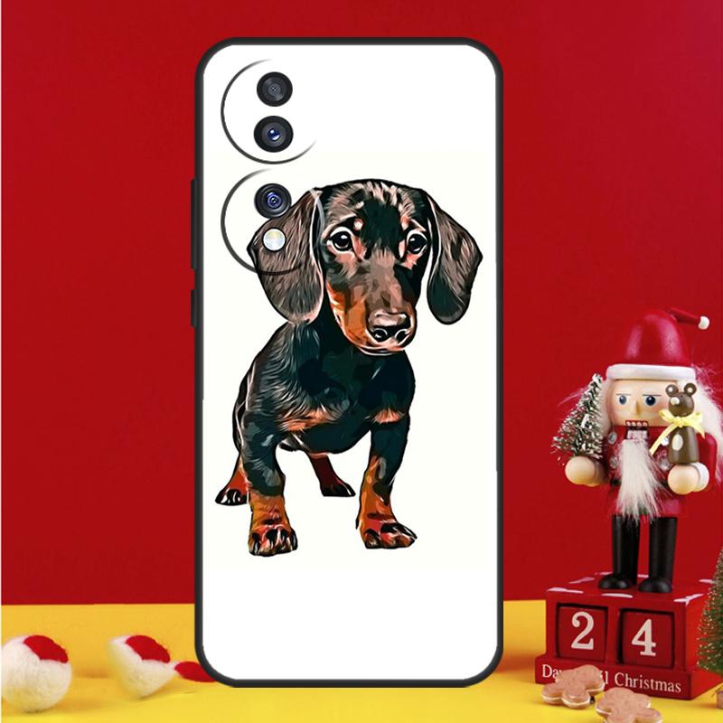 Чехол для телефона Dachshund Dackel Dog для Honor Magic 5 6 7 8 Pro Honor 200 400 50 70 90 Lite X8b X8c X9a X9b X9c Win RT