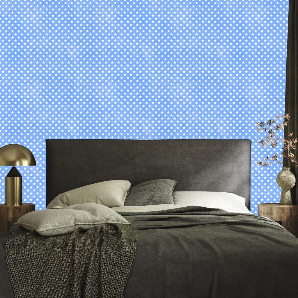 Stars Wallpaper, Azure Background, Azure Center for Living Room and Bedroom 50x1000
