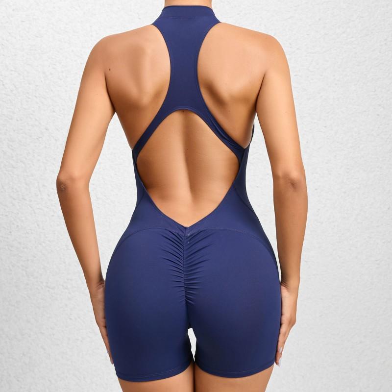 Womens Seamless High-Waisted Yoga Leggings With Zipper Side Detail Quick-Dry Stretchy Fitness Pants Gym Running