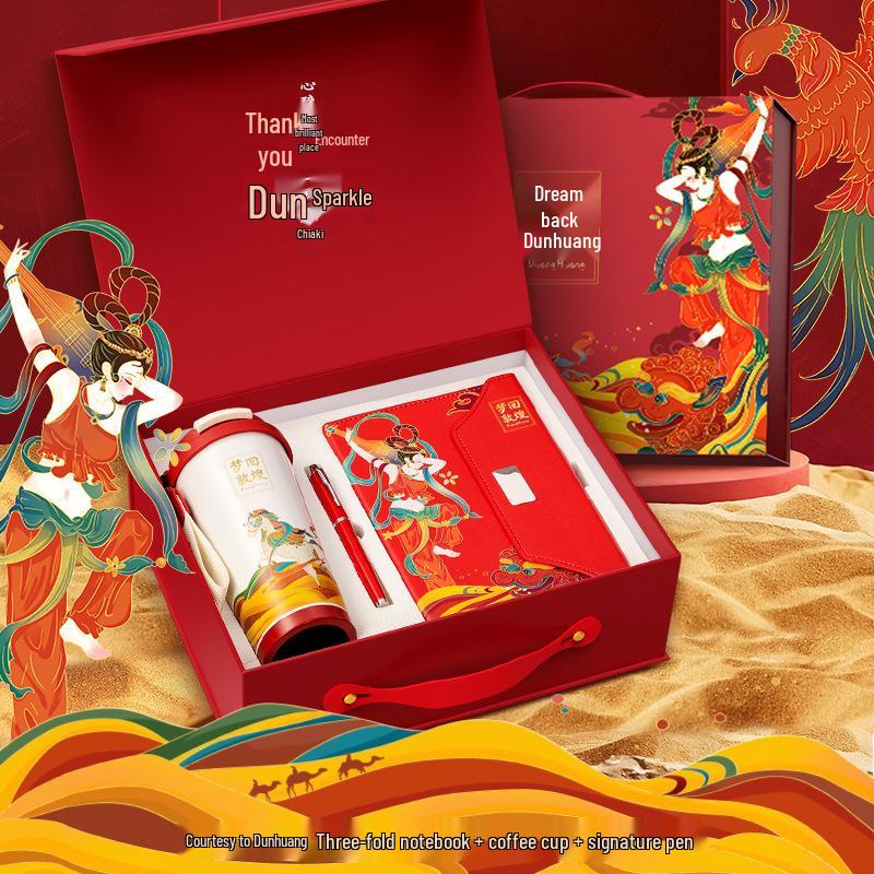 Customized Dunhuang Cultural Gift Set: Casual, Business, and Tourism Keepsake