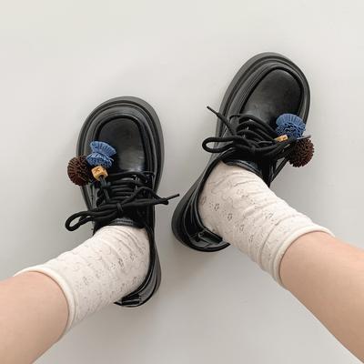 Коричневые туфли на платформе в британском стиле, женские, новые осень 2025, универсальные, высококлассные, на мягкой подошве, лоферы, увеличивающие рост