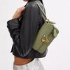Coach Studio 20 Gold Label Flap Lock Closure Card Slot Glove Tanned Leather Handheld Crossbody Shoulder Bag Small Women bags Brass Moss CE331-B4MX