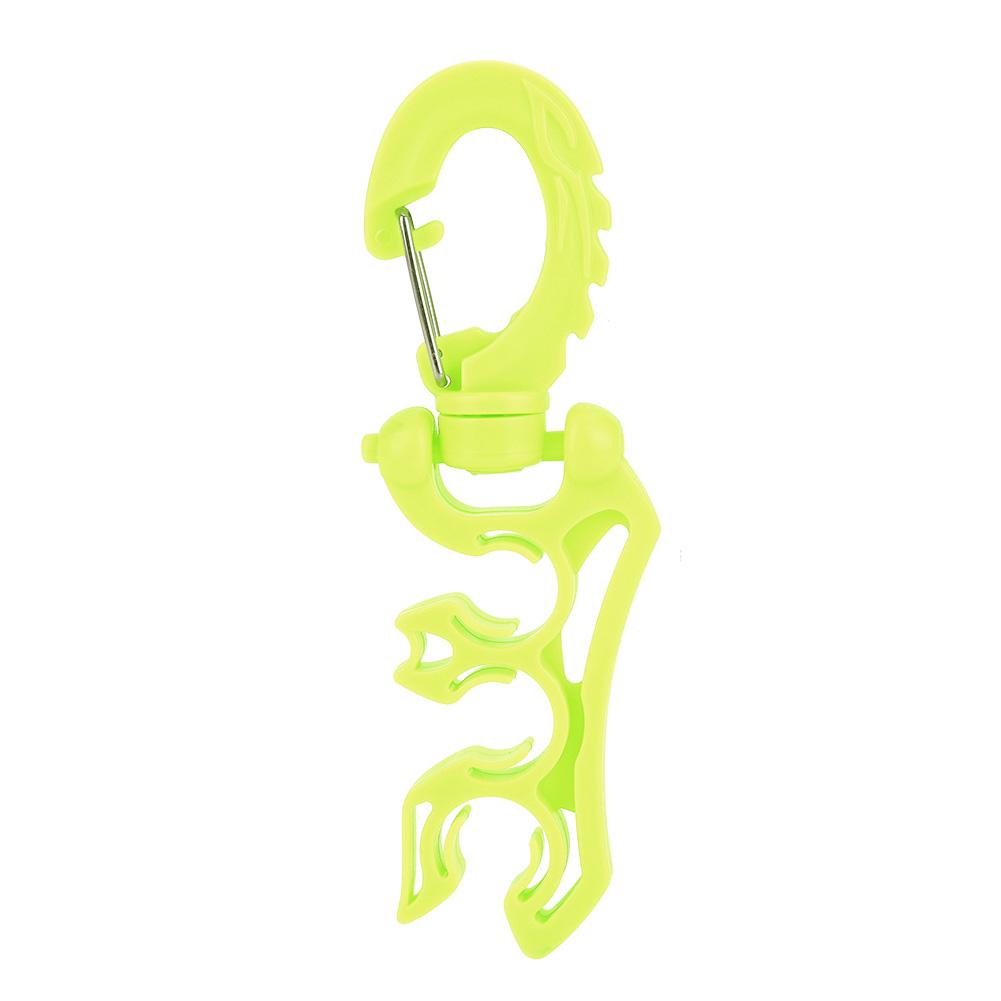 Keep Diving Underwater Diving BC Hose Holder Clip Buckle Hook Yellow