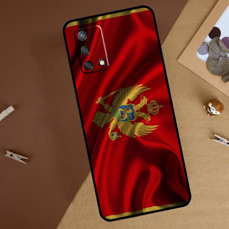 Чехол с флагом Черногории для OPPO A31 A53 A53S A52 A54 A72 A74 A83 A91 A93 A94 A5S A15 A16 A5 A9 2020 Coque