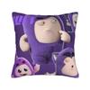 O-Oddbods Pillowcase Merch Printed Cushion Cover Decorations  Throw Pillow Case Cover Home Multiple Sizes