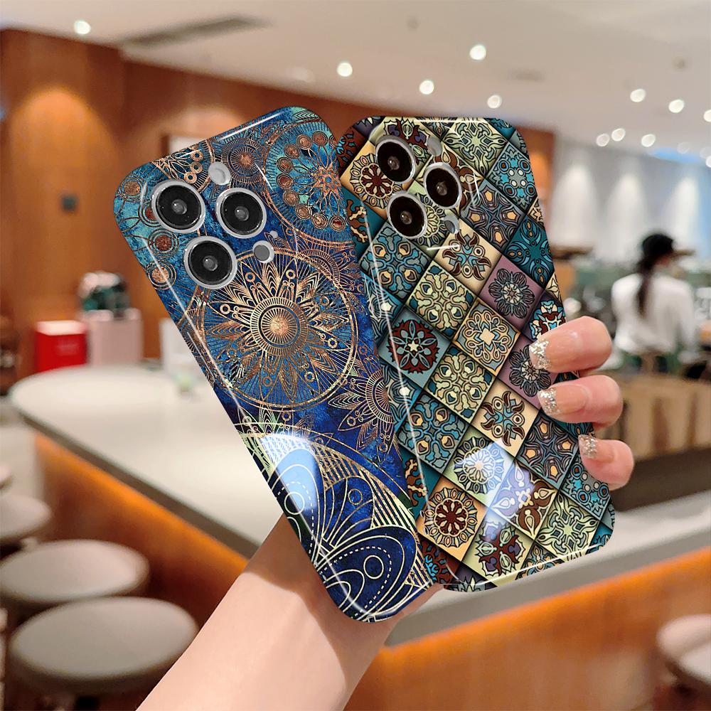 Все включено Пленка Чехол для телефона Мультяшный Модный дизайн Жесткий Чехол Полная защита Защита камеры для OPPO A60 A96 Reno12 Realme C53 C75