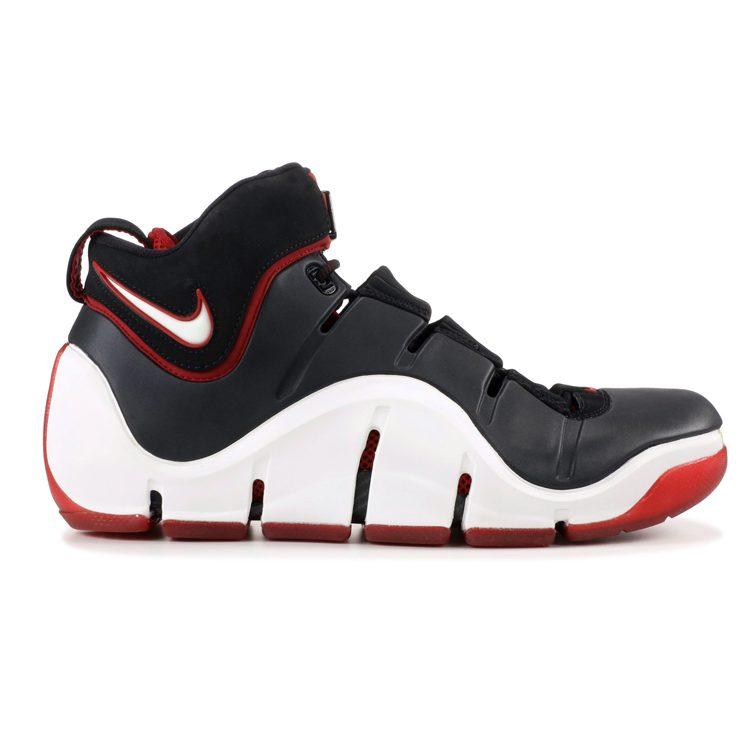 Nike LeBron 4 Черно-бело-красные 314647-011