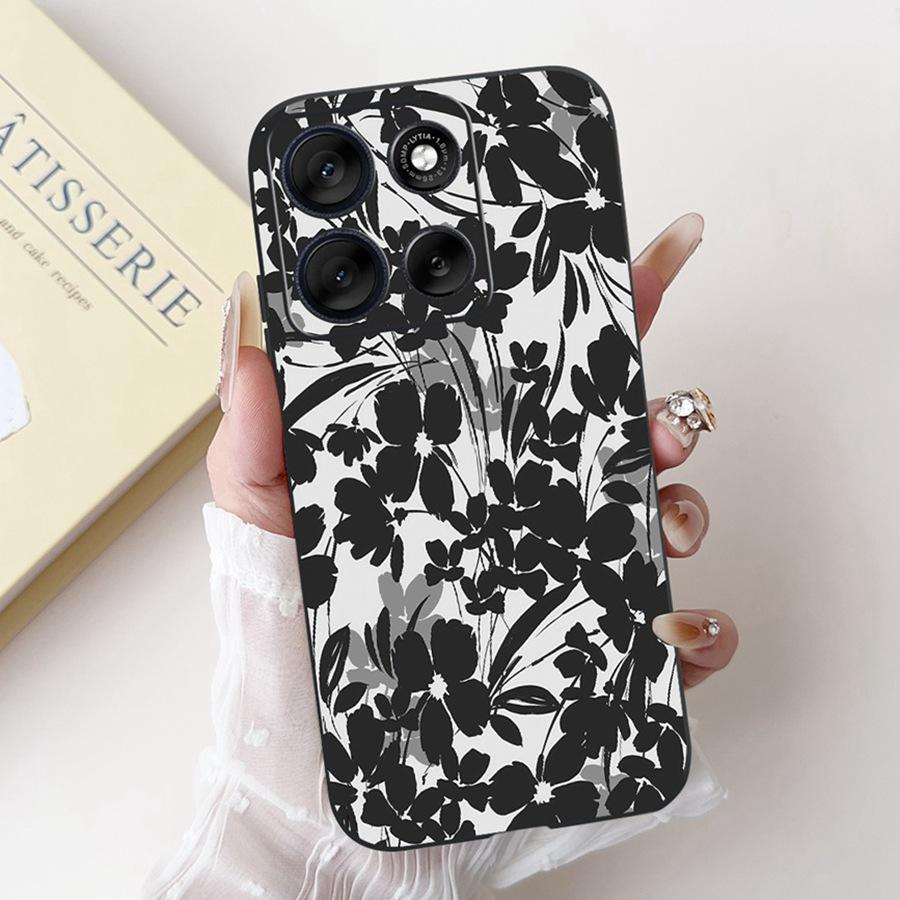 Чехол для Motorola Moto G56 G86 5G Цветок авокадо Мягкий силикон Funda для MotoG56 G 86 Ударопрочный Capa для Motog86 G 56
