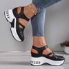 Summer Closed Toe Female Sandals Fashion Plus Size Casual Shoes Hollow Out Light Comfortable Platform Sandals