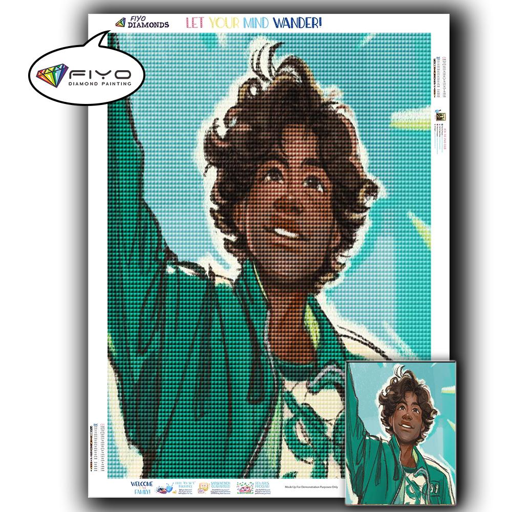 5D алмазная живопись корейский сериал картина ручной работы подарок Алмазная вышивка мультфильм портрет рукоделие украшение дома