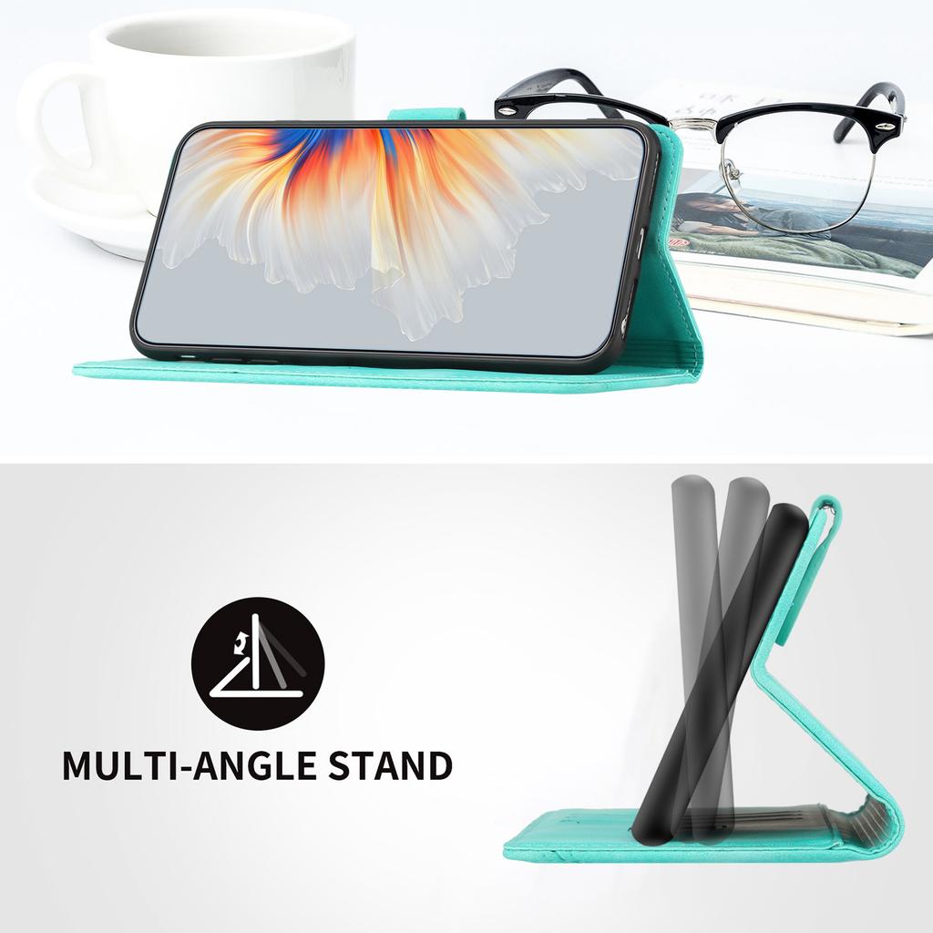 YX0030 Для Xiaomi Redmi 13 5G/13 4G Чехол Кошелек из ПУ кожи с откидной крышкой с принтом 'Улыбка'