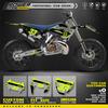 PowerZone Набор Графических Наклеек на Фон Для Husqvarna Наклейка 2014-2015 TC FC 2014-2016 TE FE 125-450CC