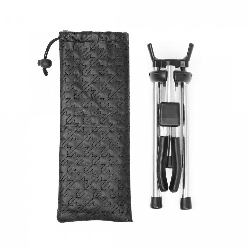 Foldable Alto Tenor Soprano Saxophone Stand Sax Tripod Holder Stainless Portable Sax Tripod Holder