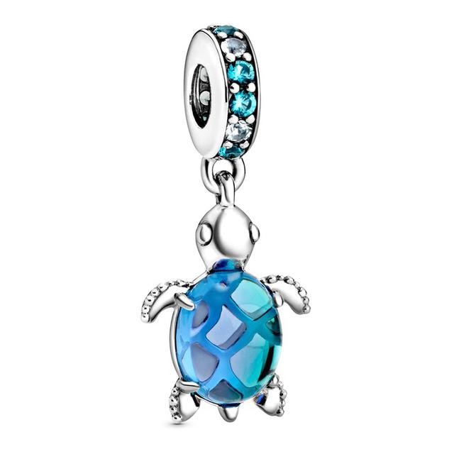 2 шт./лот посеребренные животные серии Ежик Лиса Панда висячие бусины подходят для браслетов-подвесок «сделай сам» ожерелья для женщин изготовления ювелирных изделий