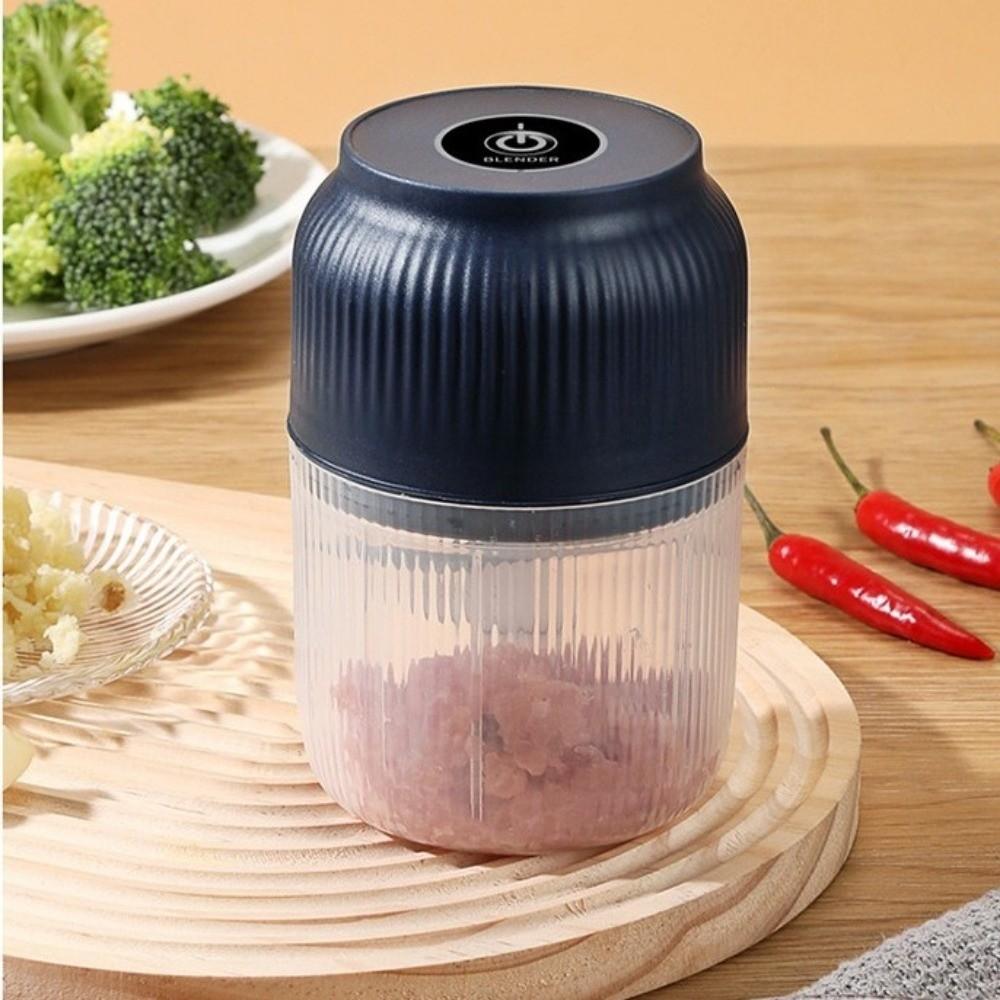 Wireless Electric Vegetable Chopper Portable Kitchen Food Chopper Garlic Crushing