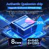 CarlinKit Android 13 SDM660 6225 CarPlay Ai Box LED 8-ядерный Беспроводной Android Auto& CarPlay Автомобильный USB-адаптер 64G 128G FOTA Обновление