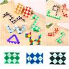 Folding Magic Snake Cube Transformable Cube Magic Snake Ruler Puzzle  Gifts