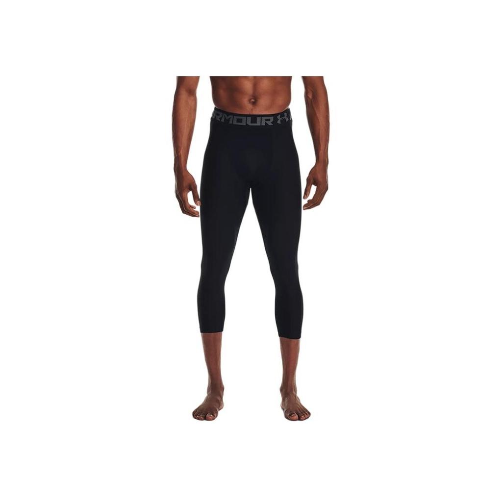 Under Armour HeatGear® Armour Graphic Training Compression Capris Мужские штаны, черные 1364602-001