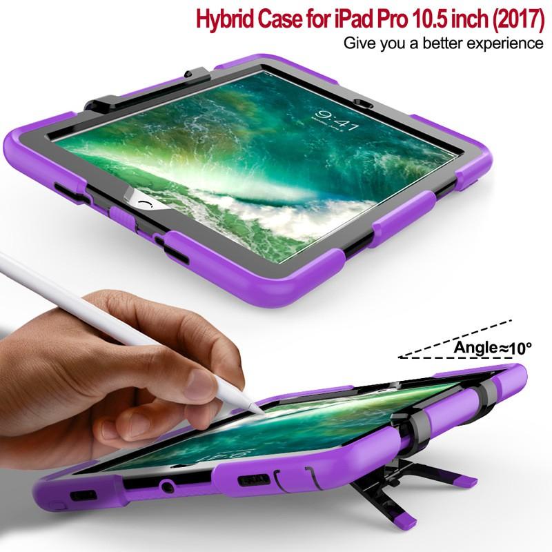 Shockproof TPU Case With Stand IPad 10.2 2019 2020 Air 3 Pro 10.5 11 12.9 Full Cover Protective Shell