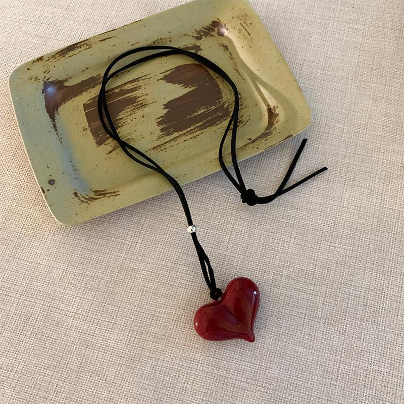 Минималистичное регулируемое акриловое геометрическое ожерелье - Универсальная модная цепочка для свитера