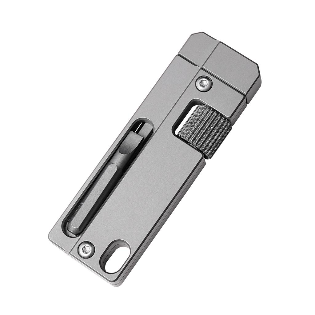 TGZUO Portable Mini Titanium Wrench Multifunctional Screwdriver Utility Repair Accessories EDC Hand Tools