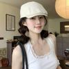 25 New Summer Breathable Ice Silk Forward Hat Retro Cap Versatile Hat Female Sunshade