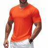 Men's Quick-drying  Round Neck Short Sleeve  Fitness T-shirt