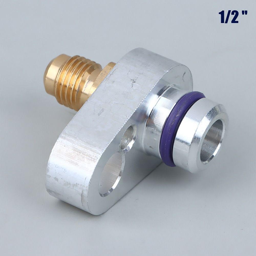 1 шт. Штекер для обнаружения утечек R134/R12 Металлический 3/8" 1/2" 5/8" 3/4" Штекер для утечки кондиционера Штекер конденсатора