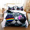 Cute Cat Bedding Set Single Twin Double Queen King Cal King Size Bed Linen Set