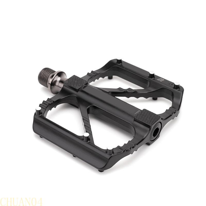 A1A2 Bearings Wide Flat Cycling Pedals Nonslip R27 Road Bicycles Pedals Aluminum Alloy Mountain Bicycles Pedals Enduring
