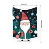 Tuniu Christmas Santa Claus Print Blanket Cozy Soft Warm Bed Sofa Throw Blanket Gift for Kids Adults