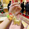 2026 Год Лошади 24K Золото Брелок-подвеска Богатство