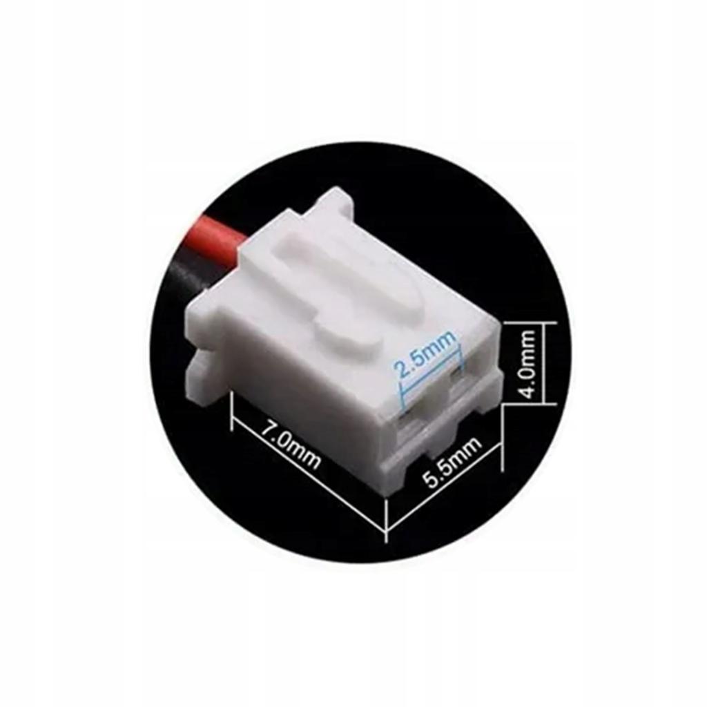 Rosfix Wentylator 80x80x25 2PIN 24V – Wydajne Chłodzenie | Niska Głośność 25 dBA | Łatwy Montaż I Solidna Konstrukcja