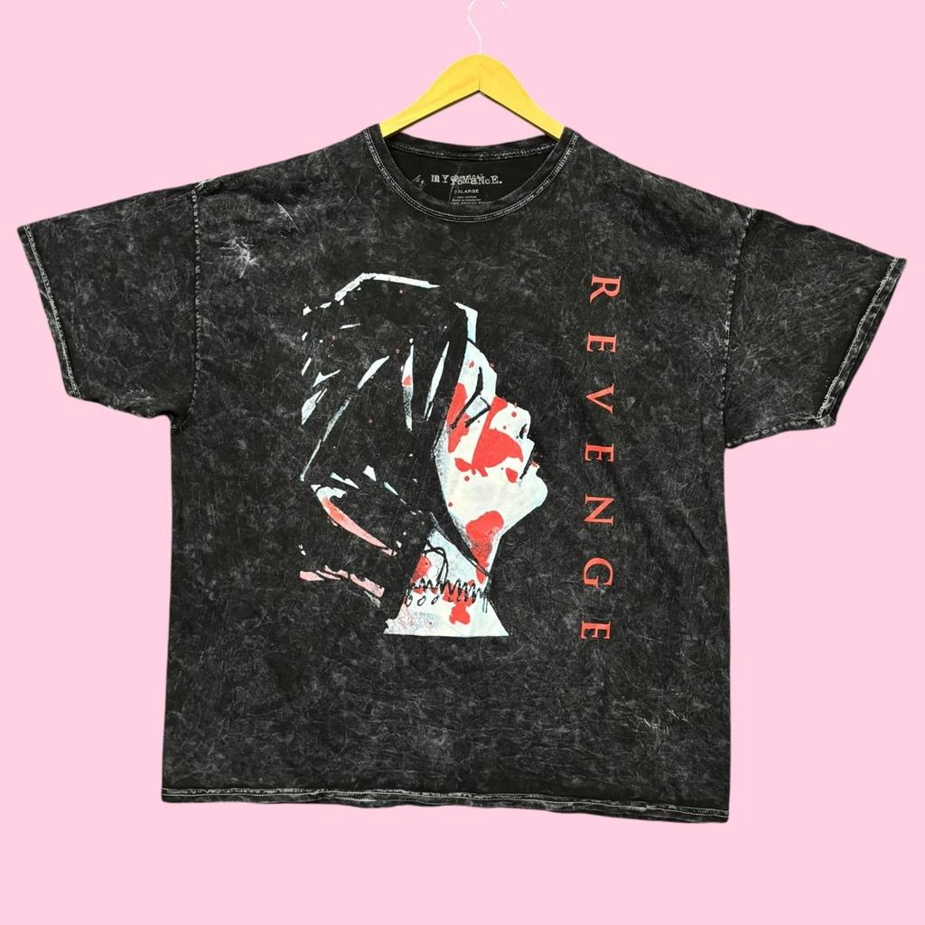 My Chemical Romance Футболка с минеральной стиркой Three Cheers for Sweet Revenge 2XL