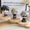 Фигурки Jujutsu Kaisen в стиле Q-version, милые Юдзи Итадори, Годзё Сатору, ПВХ фигурки действия, модель фигурки аниме, игрушки, коллекционная кукла, подарок