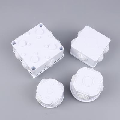 Белый соединительный кабель ответвление Diy водонепроницаемый корпус питания IP65 распределительная коробка внутренняя оболочка провода электрические коробки управления