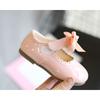 Children's Candy Color Small Shoes Soft Soles Spring New Korean Version Big Bow Little Child Princess Shoes Shoes