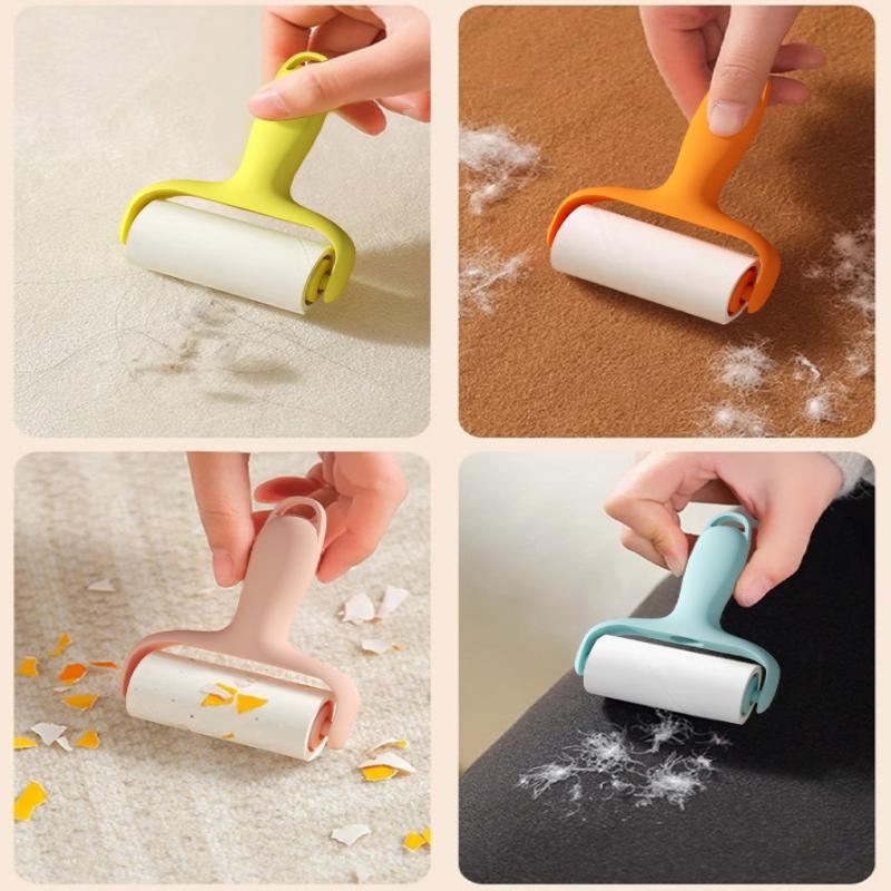 Мини Многоразовый Клейкий Валик для Одежды Хлопковый Вельвет Мебель Удаление Волос Для Кошек/Собак Чистка Клейкий Ролик Удалитель Шерсти Домашних Животных