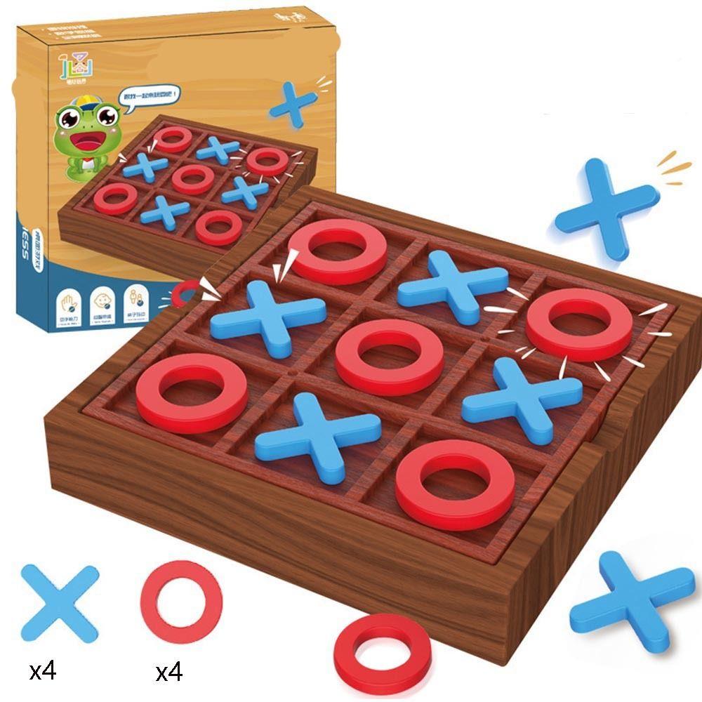 XO Chess Table Board Games ABS Tick Tac Toe Decorative Board Creative   Children