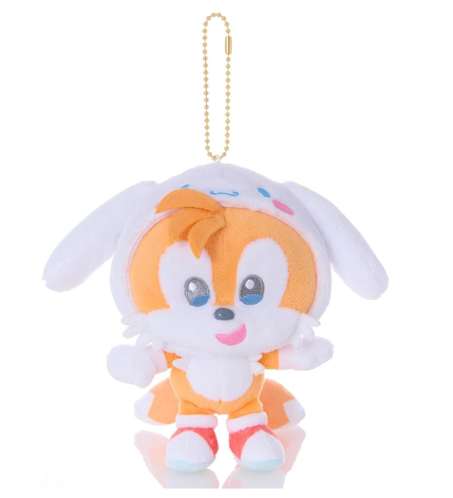 SONIC & FRIENDS × Персонажи Sanrio Маскот Набор из 6 штук SEGA JAPAN НОВЫЙ