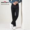 Мужские брюки прямого кроя слим-фит в стиле business casual от Septwolves с лиоцеллом