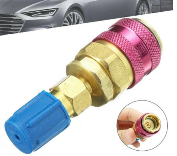Быстросъемное соединение QC-12L/QC-12H для автомобильного кондиционера R134A с трубкой для порта низкого давления 13 мм