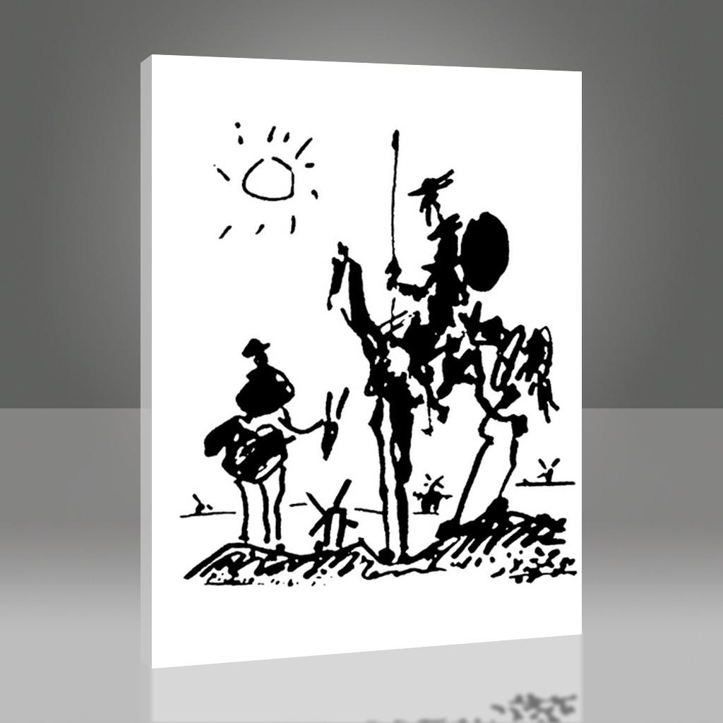 Don Quixote Painting