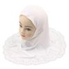 One Pieces Children Headwear Muslim Rhinestone Hijab Instant Amira Cap Girls Headscarf Shawls Arab Malaysia Turban