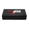 Metal Shell Arcade Joystick Fight Stick Controller for PC Gaming Accessories Game Handle Gift for Friend Gamepad Black