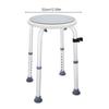 Bath Stool Folding Adjustable Non-Slip Small Bathroom Seat Inside Shower Seniors Bath Stool for Elderly Dorm Apartment Hospital