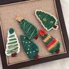 Christmas Tree Headdress Clip Wool Barrettes Duckbilled Hair Accessories Hair Clips  Christmas